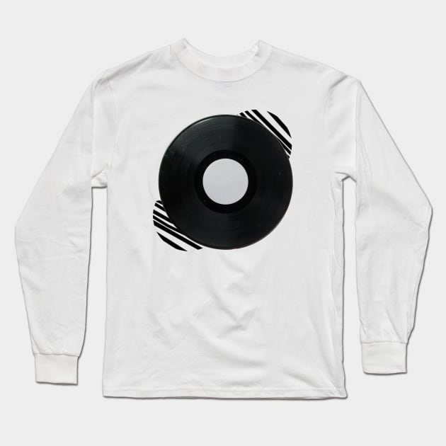 Music CD Long Sleeve T-Shirt by Pieartscreation